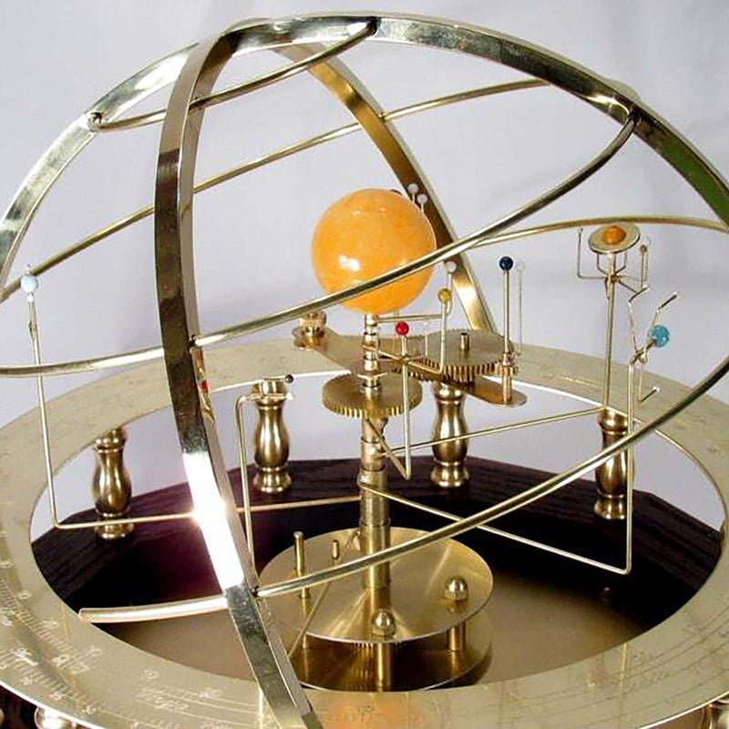 Großes Orrery-Modell des Sonnensystems