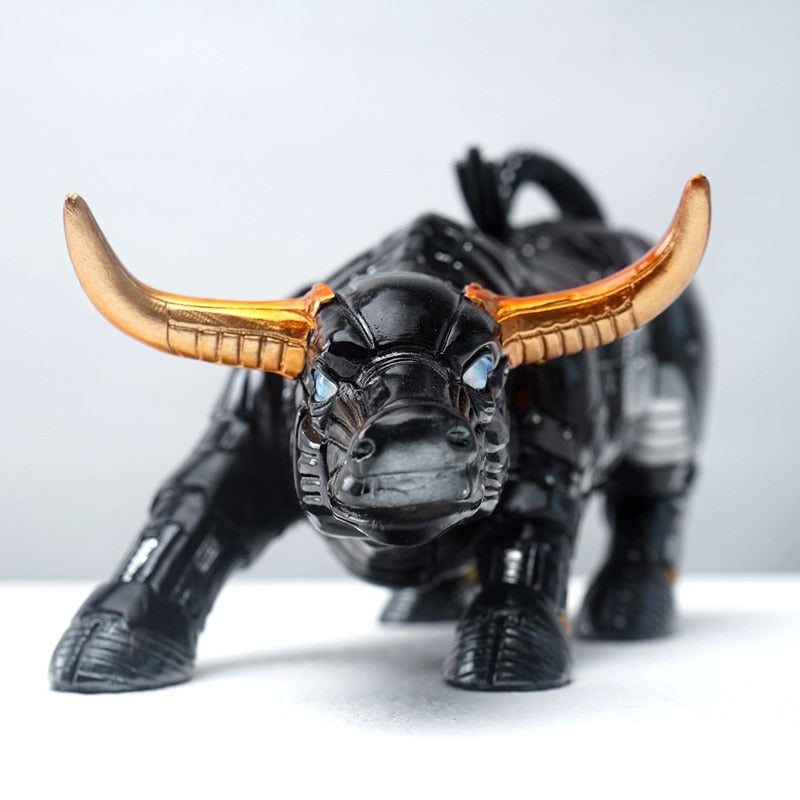 Crypto Bull Statue