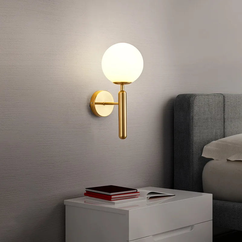Modern Indoor Wall Light Lamp – Stylish Fixture for Bedroom, Bedside, Living Room