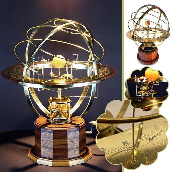 Großes Orrery-Modell des Sonnensystems