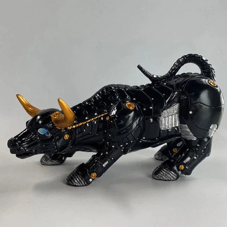 Crypto Bull Statue