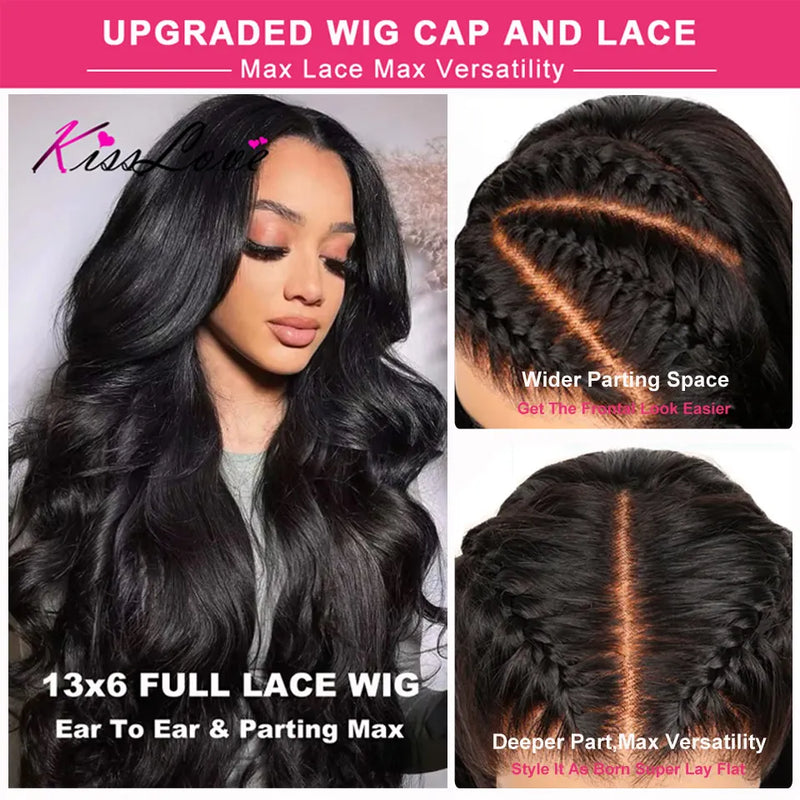 Kiss Love HD Lace Front Human Hair Wig