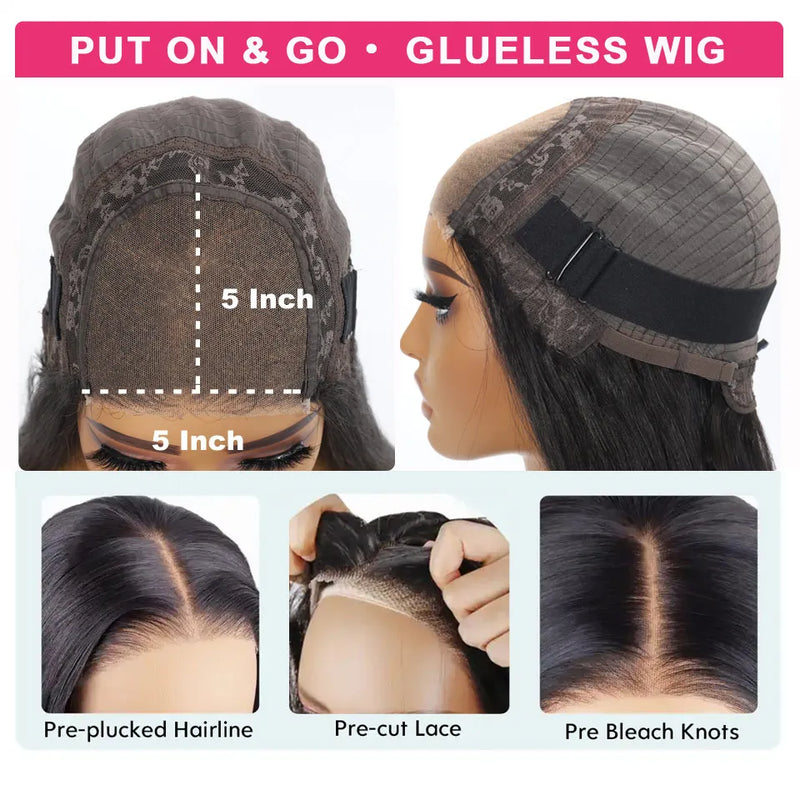 Kiss Love HD Lace Front Human Hair Wig