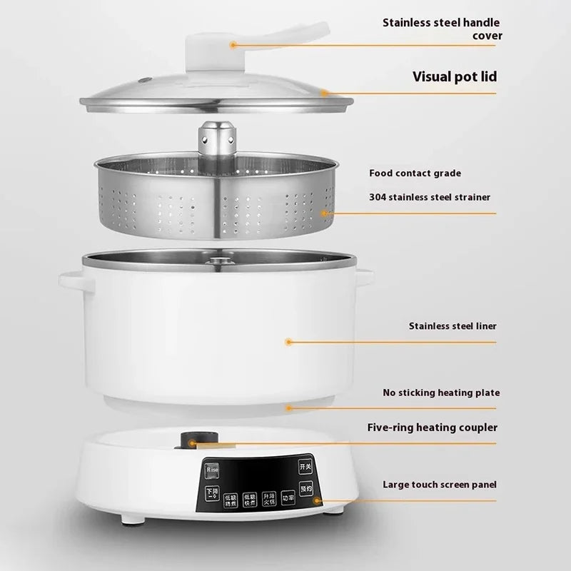 3L Sugar-Controlled Rice Cooker 220V Intelligent Multi-Cooker