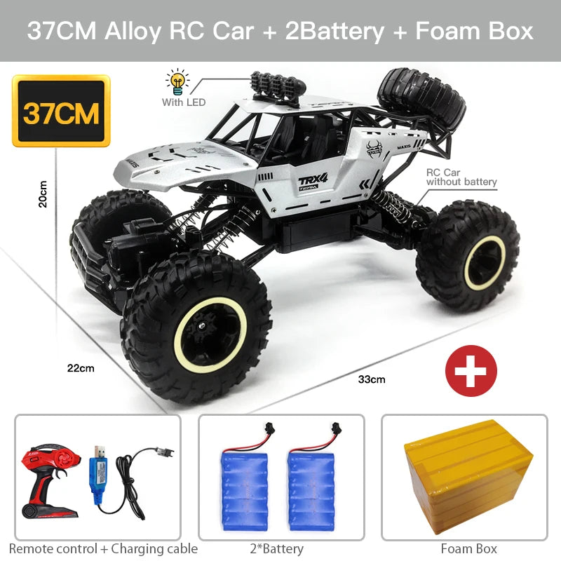 4WD RC Buggy with LED Lights