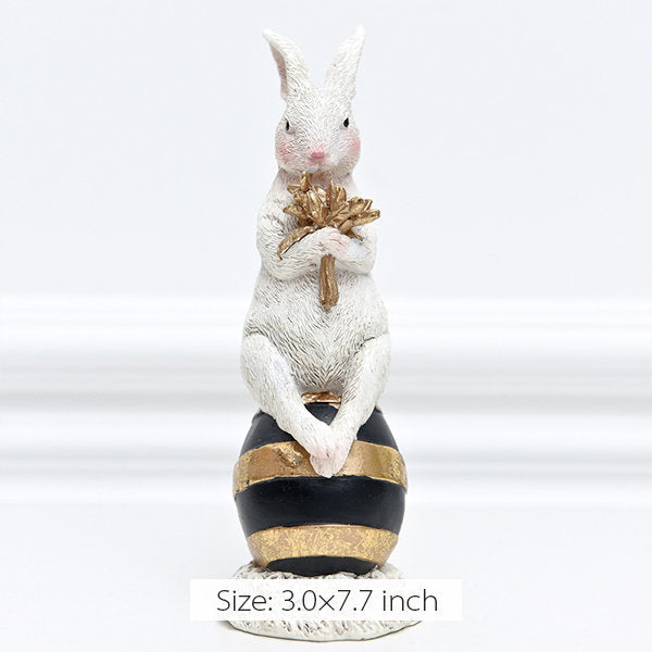 Elegant Rabbit Desktop Decor