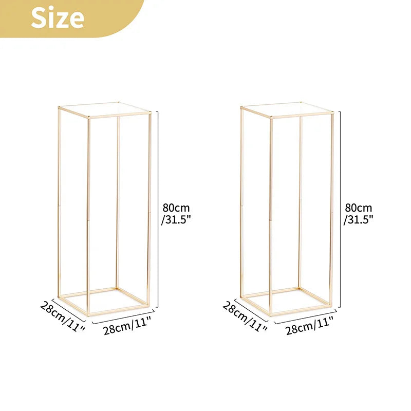 Metal Plant Stands for Wedding Party Decoration