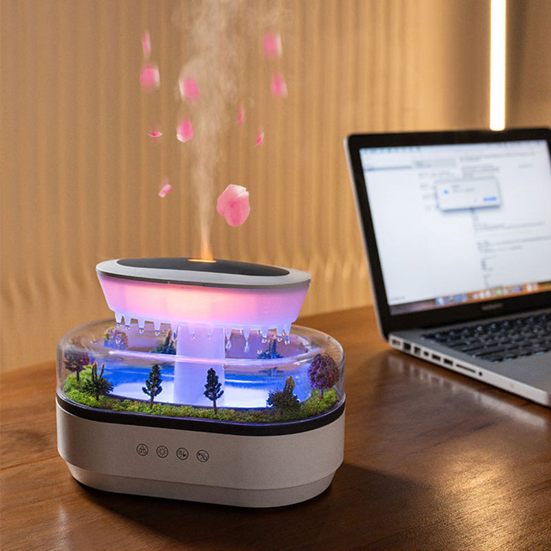 Ultrasonic Rain Cloud Aroma Diffuser & Humidifier