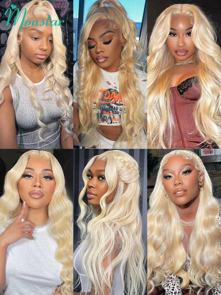 613 Honey Blonde Body Wave HD Lace Front Wig