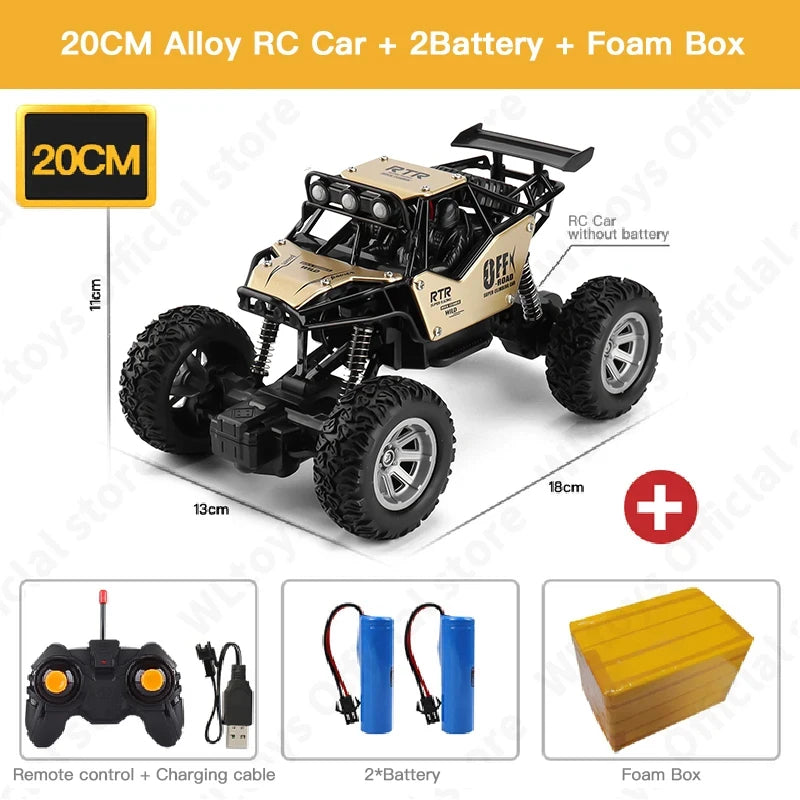 4WD RC Buggy with LED Lights