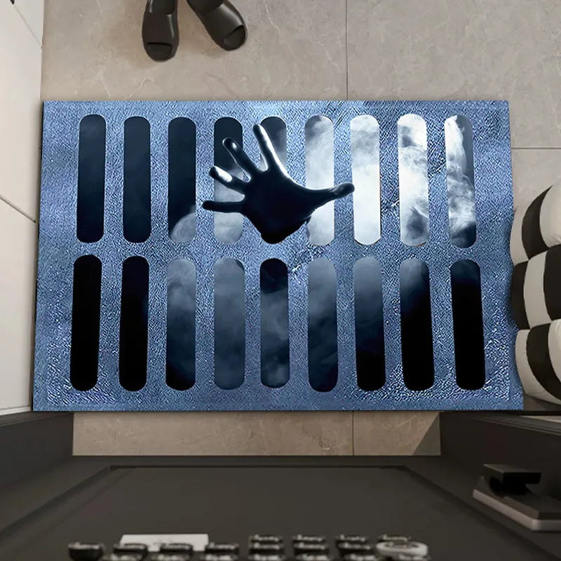 Scary Halloween Doormat