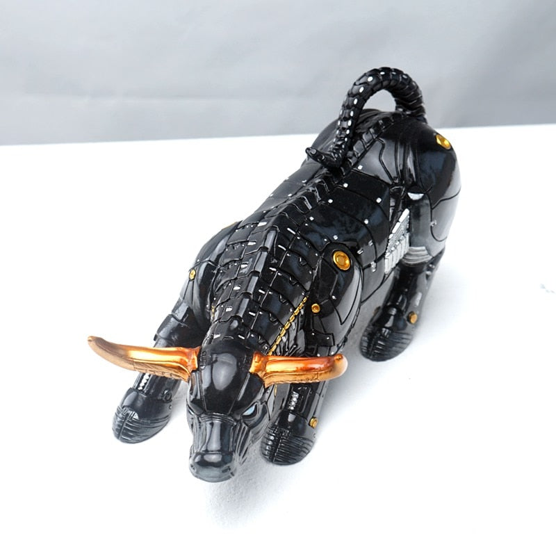Crypto Bull Statue