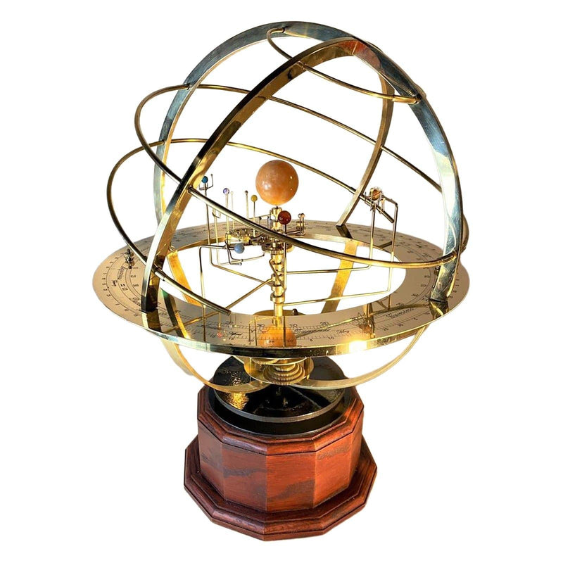 Großes Orrery-Modell des Sonnensystems