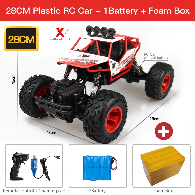 4WD RC Buggy with LED Lights