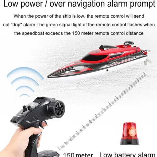 HydroSpeed 2.4GHz Racing Boat – High-Speed Remote Control Boat for Water Racing