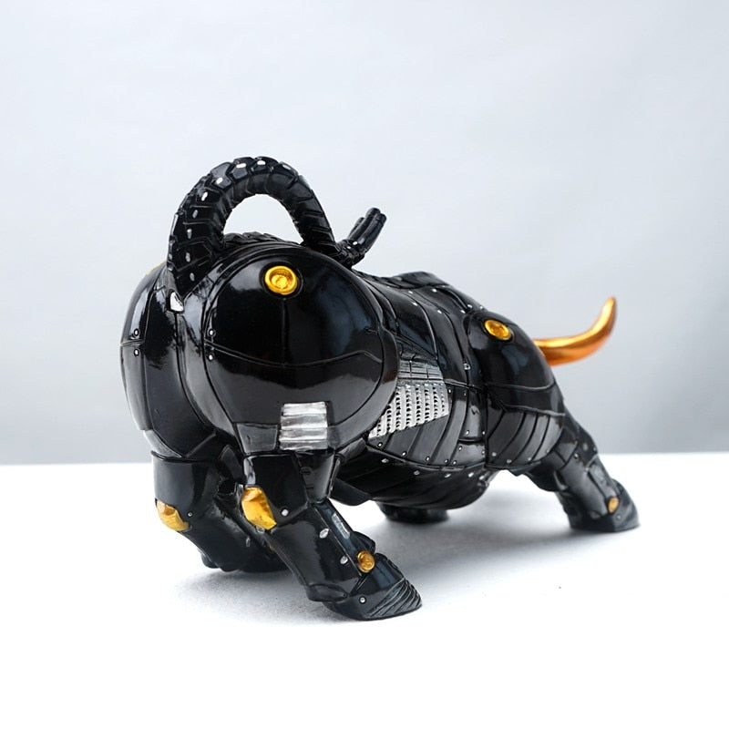 Crypto Bull Statue