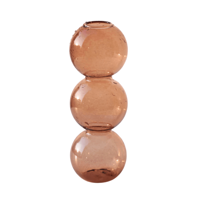 Modern Crystal Glass Bubble Vase