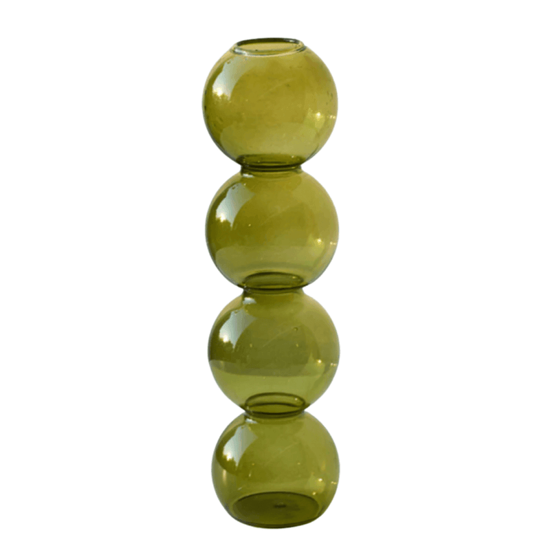 Modern Crystal Glass Bubble Vase