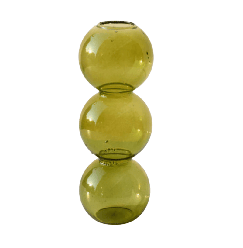 Modern Crystal Glass Bubble Vase