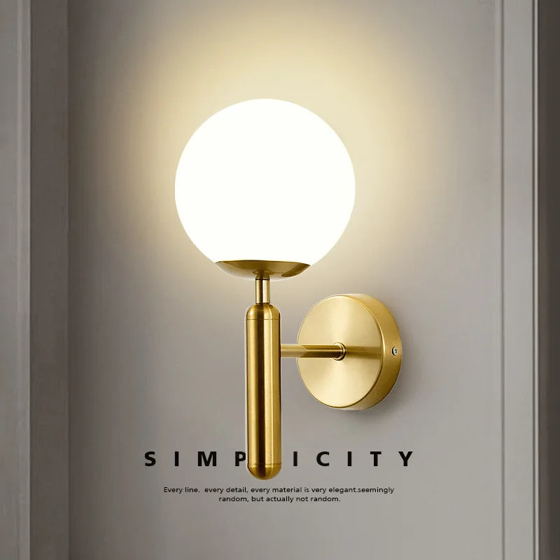 Modern Indoor Wall Light Lamp – Stylish Fixture for Bedroom, Bedside, Living Room