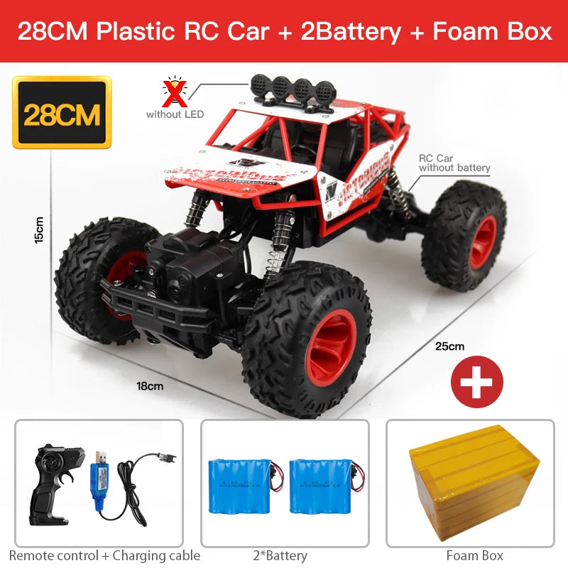4WD RC Buggy with LED Lights