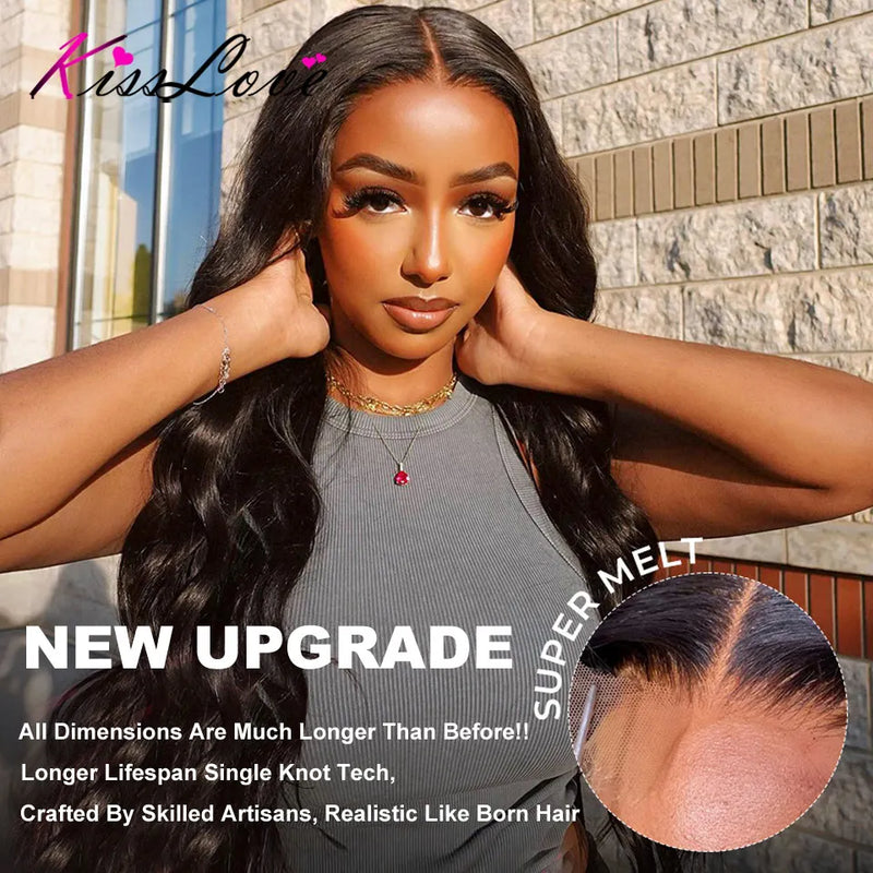 Kiss Love HD Lace Front Human Hair Wig