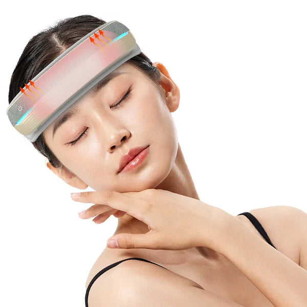 Heated Air Pressure Head Massager