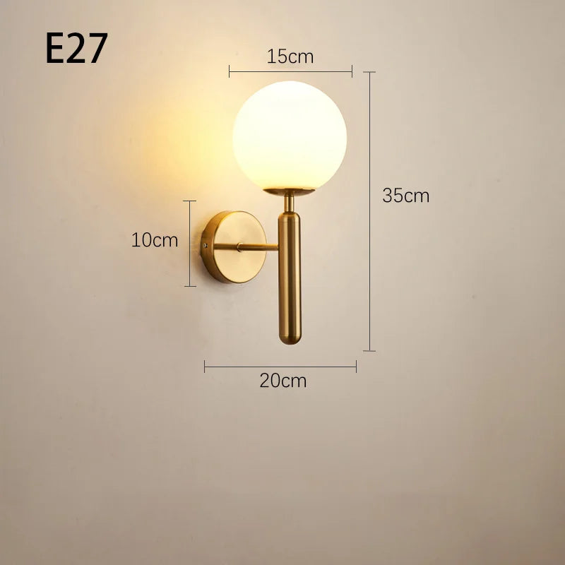 Modern Indoor Wall Light Lamp – Stylish Fixture for Bedroom, Bedside, Living Room