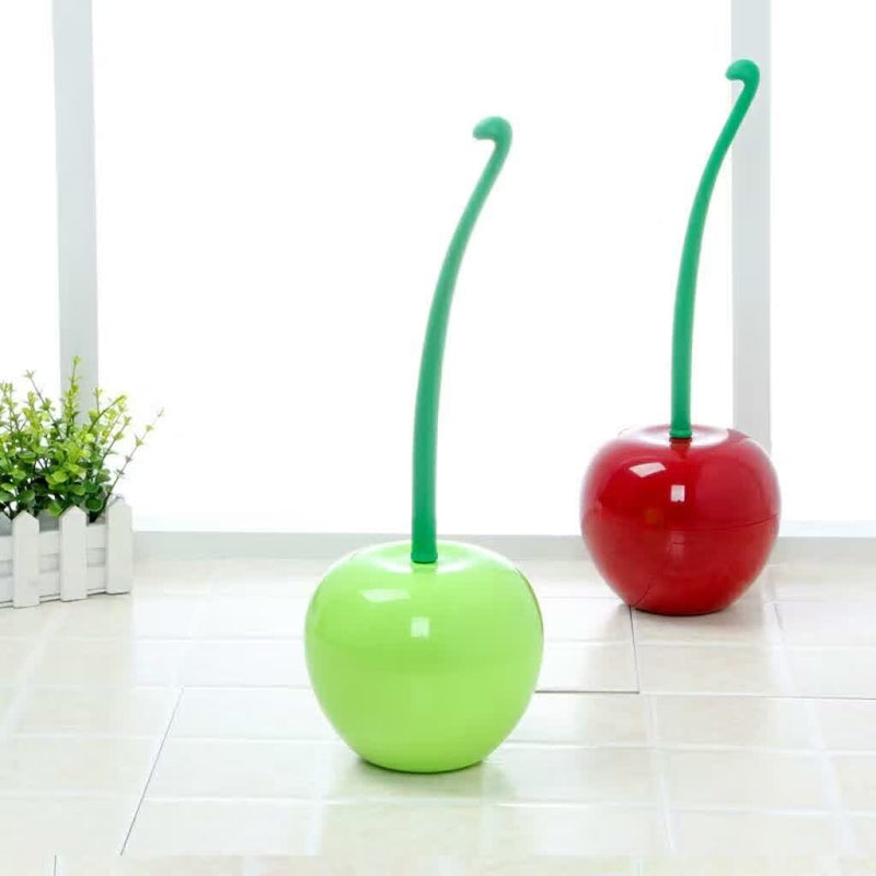 Scandinavian Cherry Toilet Brush and Holder