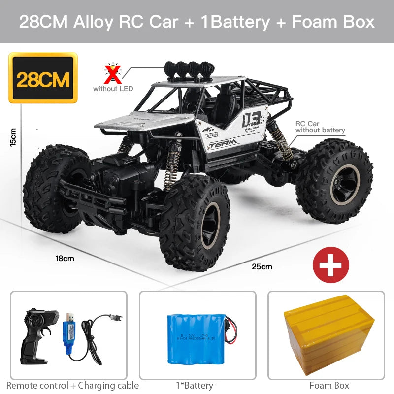4WD RC Buggy with LED Lights