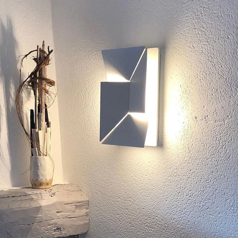 Geometric Mural Wall Lamp