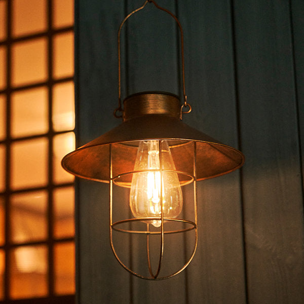 Outdoor Solar Powered Hanging Lantern