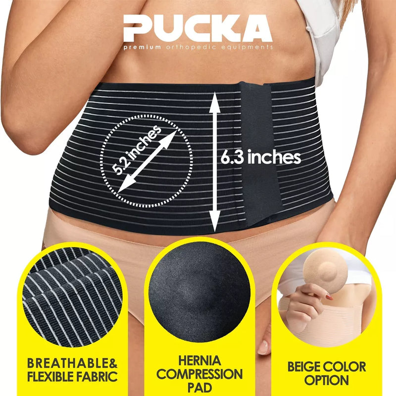 Umbilical & Abdominal Hernia Support Belt with Pad