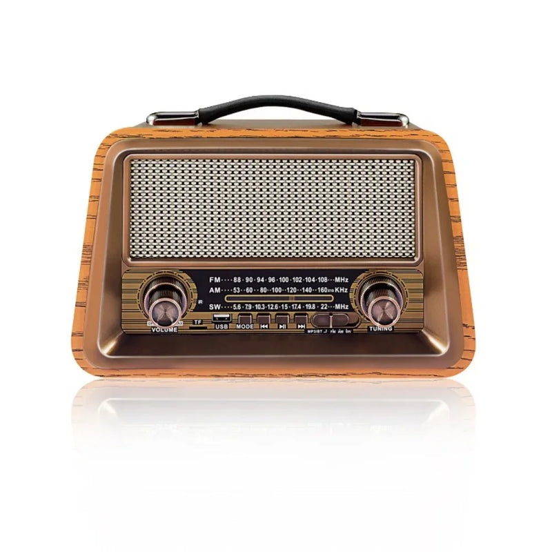 Vintage Wireless AM/FM Bluetooth Radio