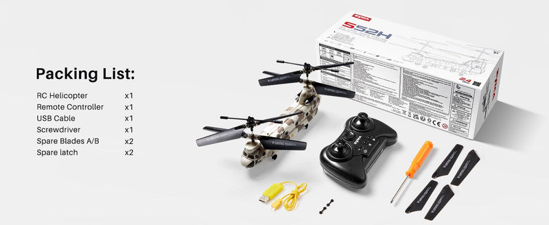 Ferngesteuerter Militärhubschrauber