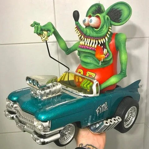 Rat Fink Collectible Model Toy Halloween Decoration