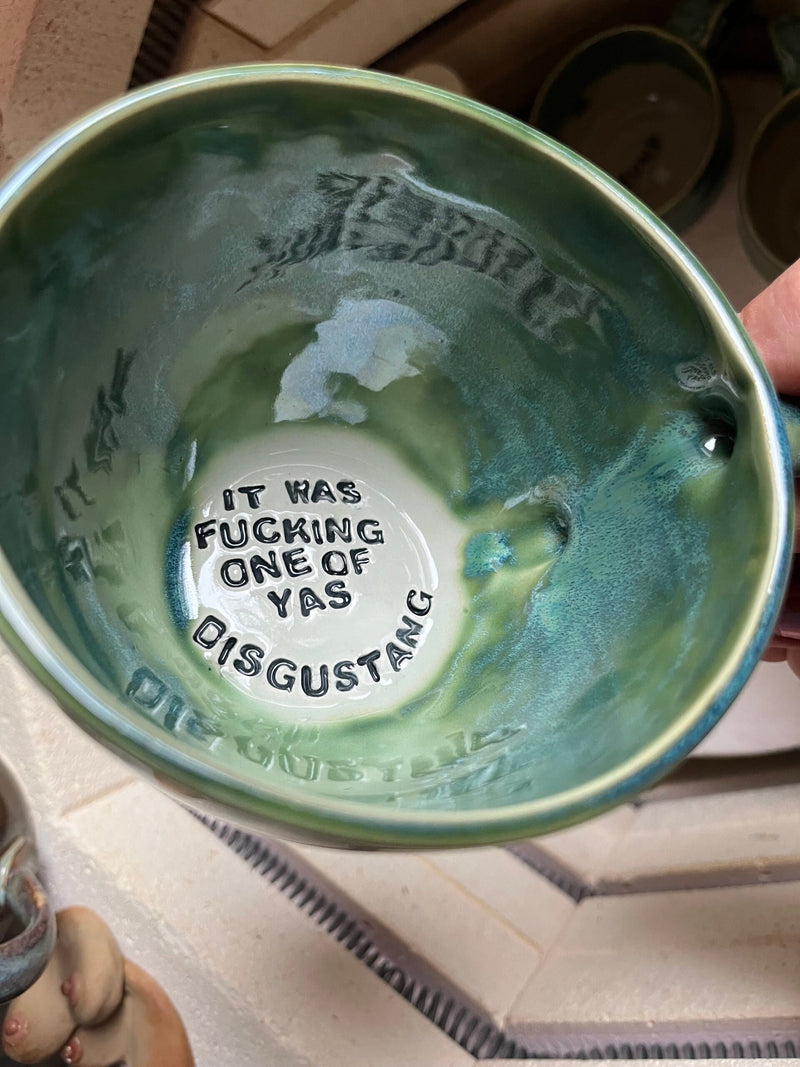 Jumbo Lightning Sweary Mug Bold & Fun Coffee Cup