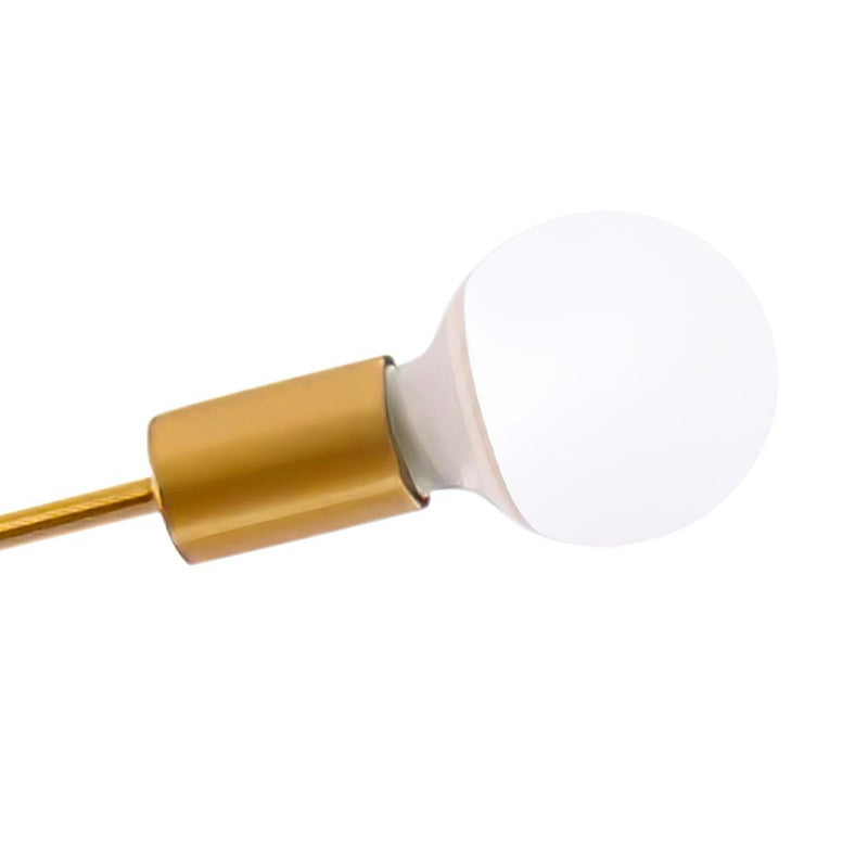 Mid Century Semi Flush Mount Sputnik Light