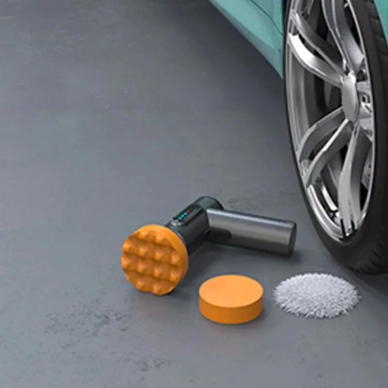 Cordless Handheld Car Polisher for Easy Waxing & Cleaning