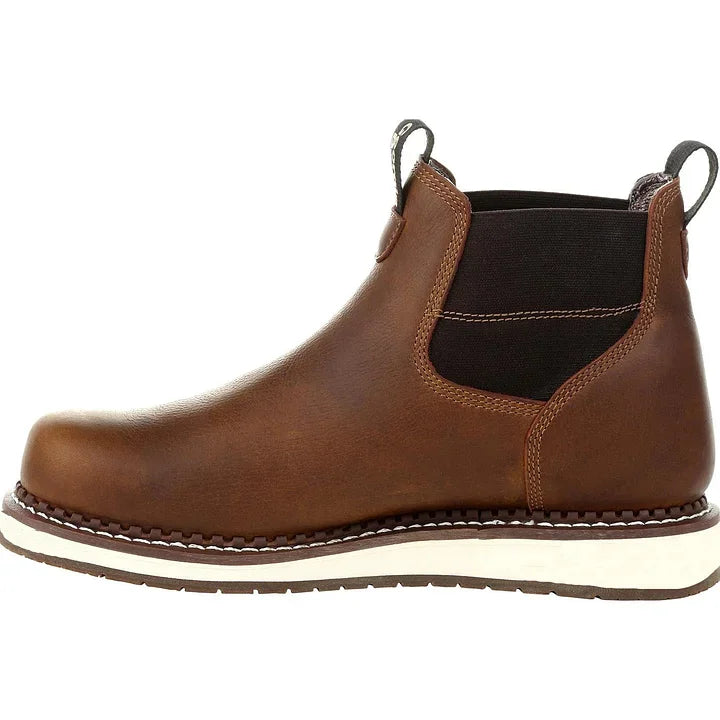 Wasserdichte Chelsea-Arbeitsstiefel mit Keilabsatz für Herren