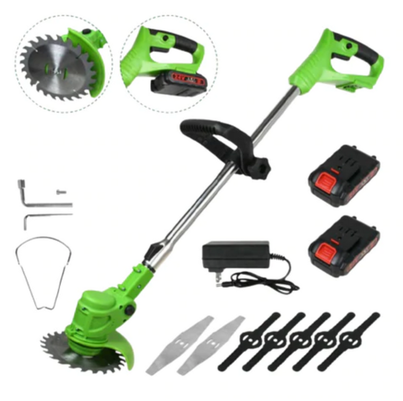 Professioneller elektrischer, batteriebetriebener kabelloser Unkrautvernichter / Rasentrimmer