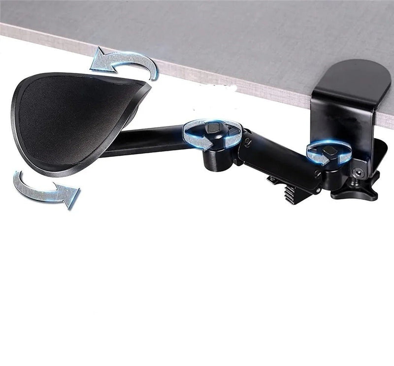 Ergonomic Rotating Forearm Desk Support - Ergonomic Arm Rest Support Extender