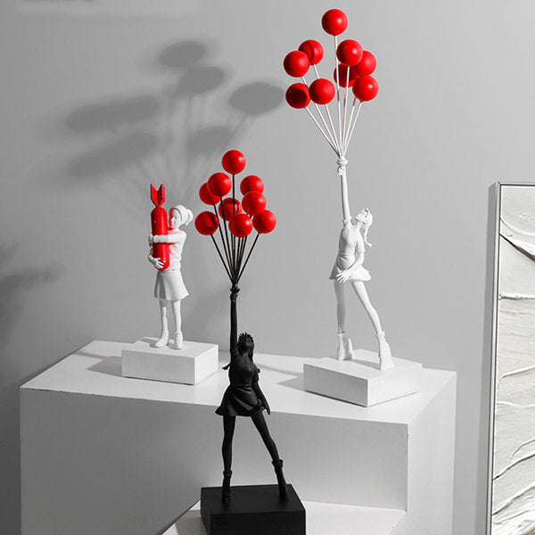 Balloon Girl Sculpture