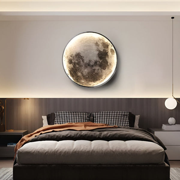 Lunar Dimmable LED Modern Wall Sconce