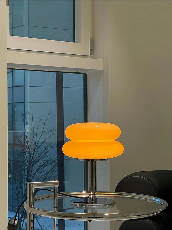 Macaroon French Design Glass Lamp