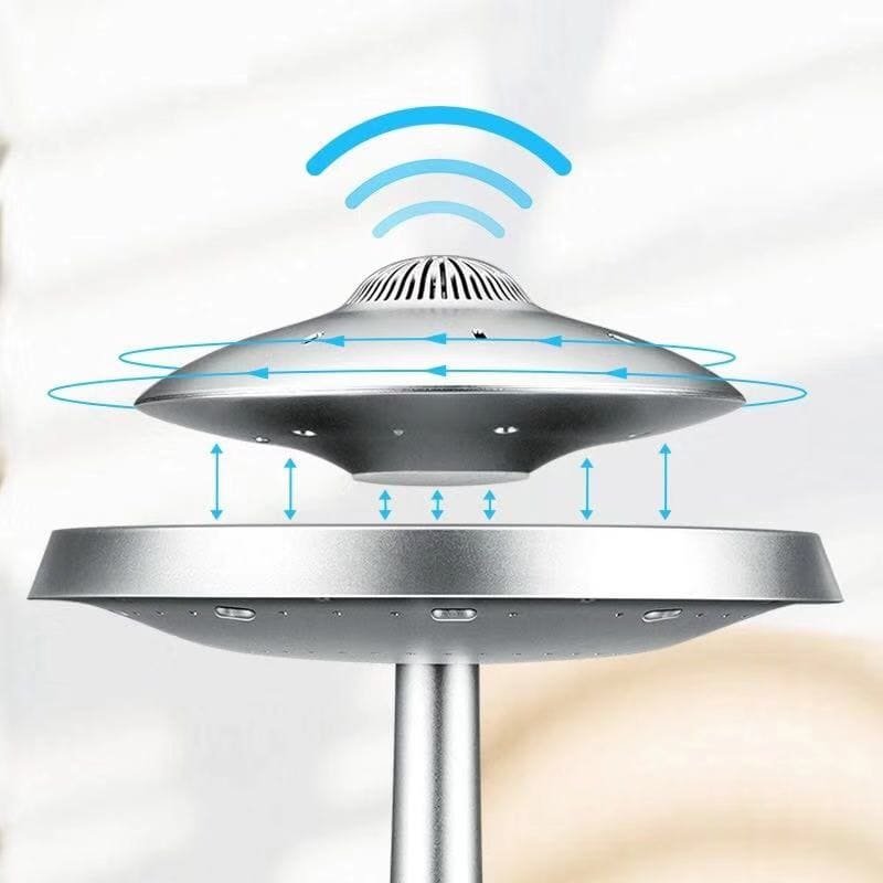 Schwebendes UFO-Licht mit Magnetschwebebahn