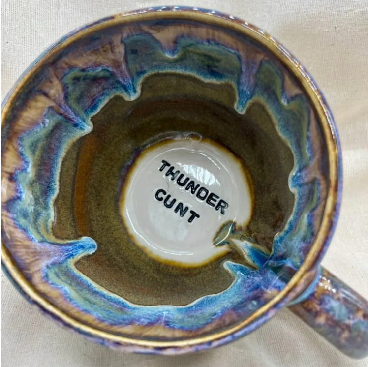 Jumbo Lightning Sweary Mug Bold & Fun Coffee Cup