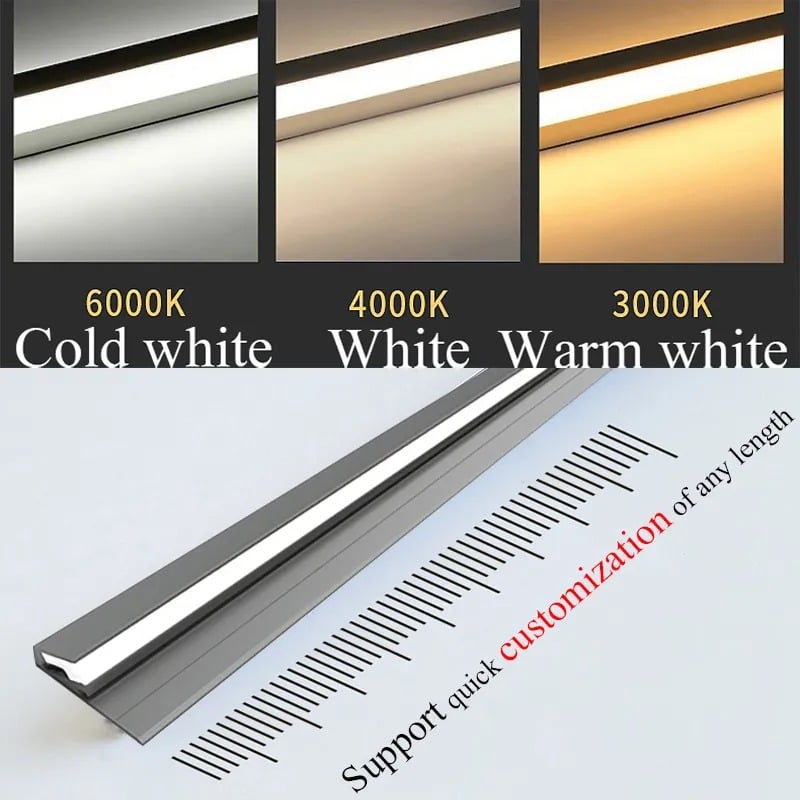 Shelves & Surface Mounting Angled LED Strip Light