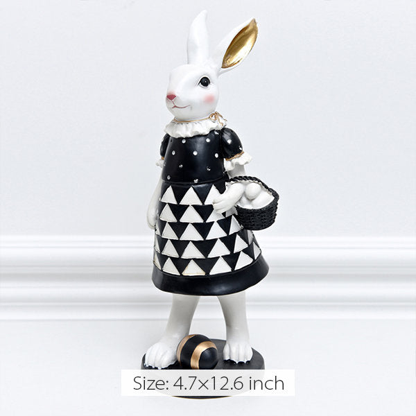 Elegant Rabbit Desktop Decor