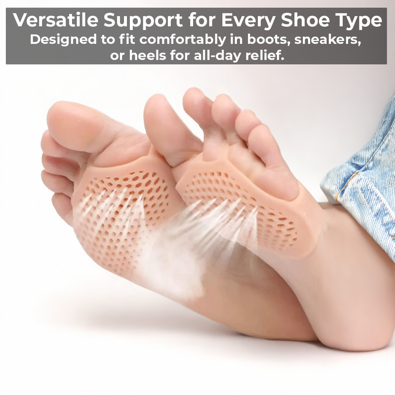 Breathable Gel Metatarsal Pads Foot Comfort & Pain Relief
